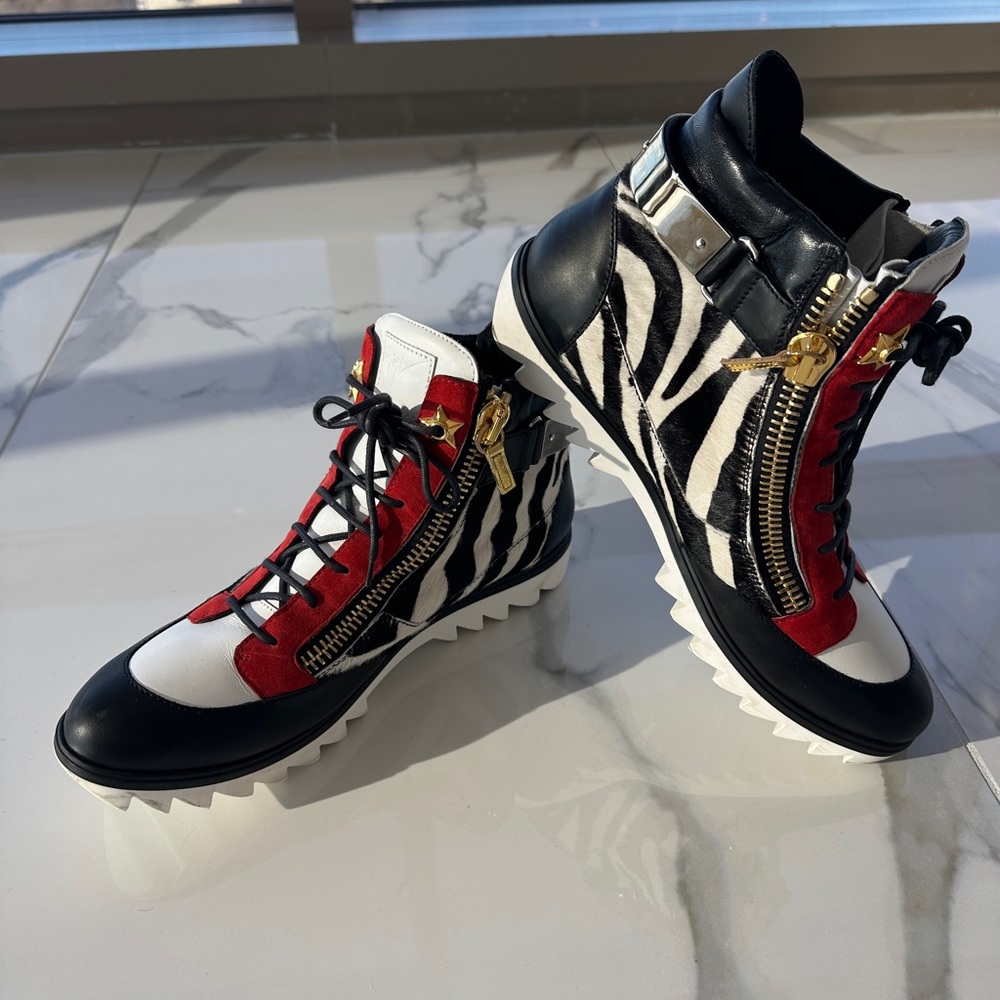 Men's Giuseppe Zanotti High Top Sneaker